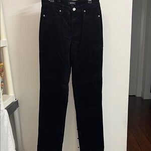 Well Worn Jet Black Straight Leg Jeans